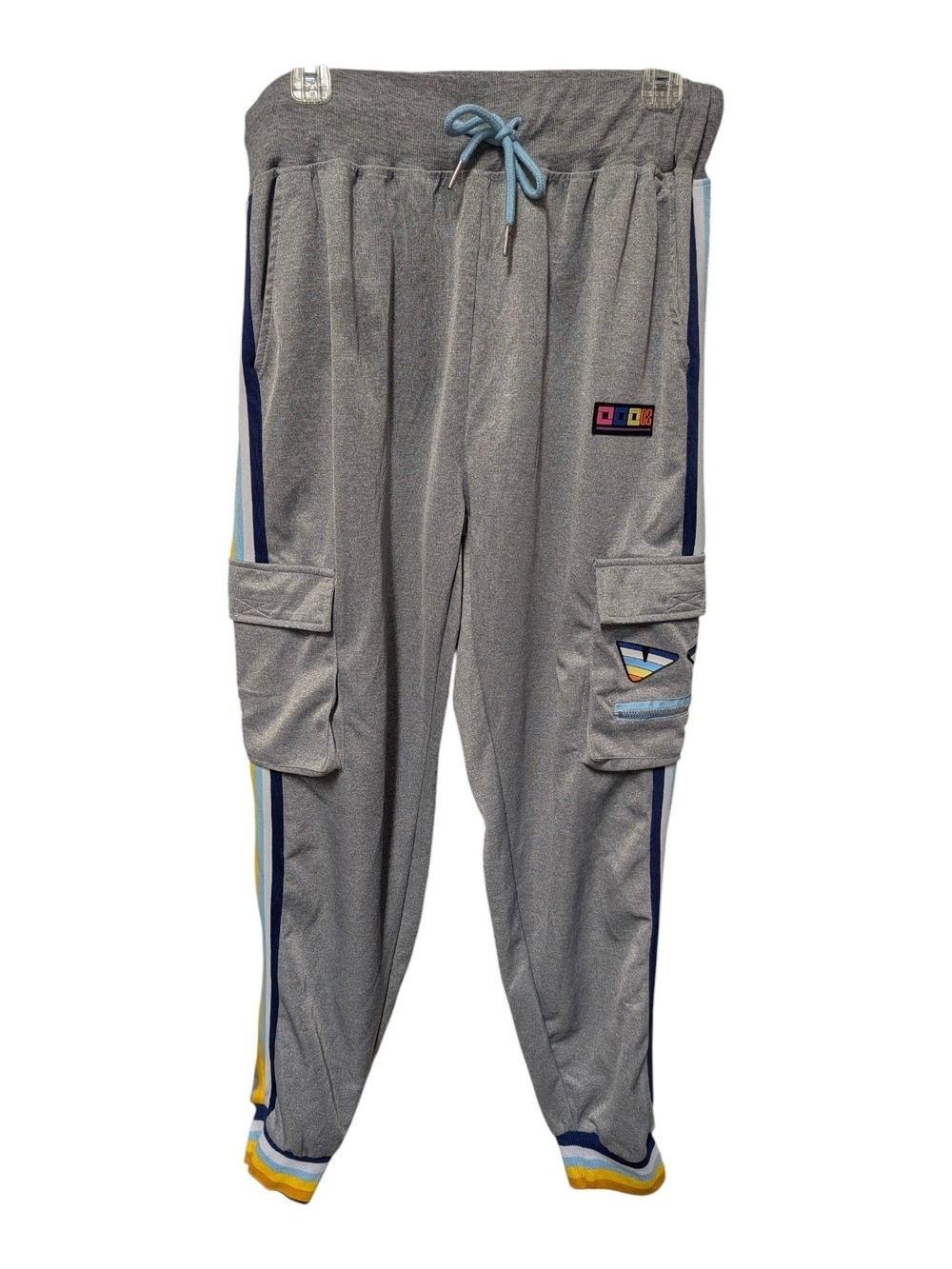 DYKS Demolition "Evil Eye" sweatpants gray XXL. 